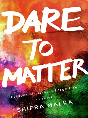 cover image of Dare to Matter
